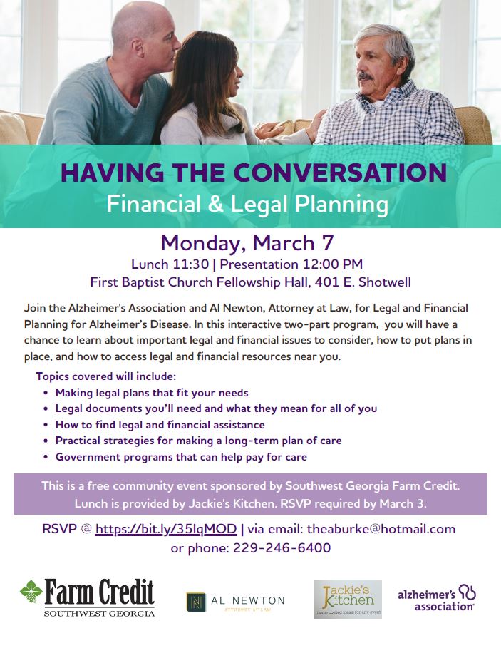 Having the Conversation: Financial and Legal Planning 